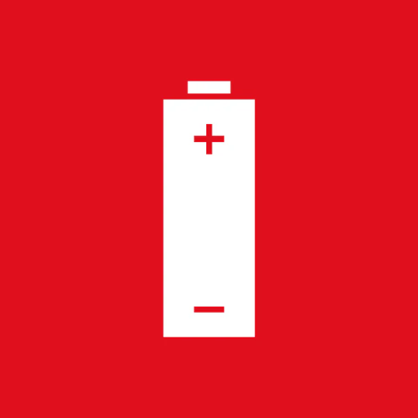 Piktogram for batterier i affaldssortering