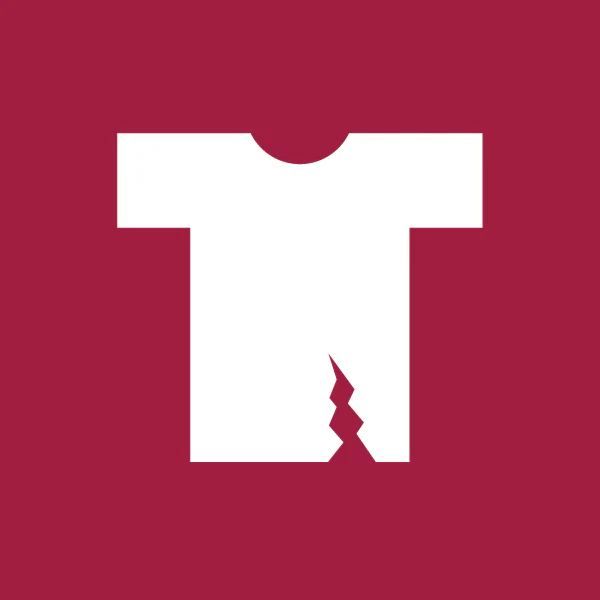 Piktogram for tekstilaffald i affaldssortering